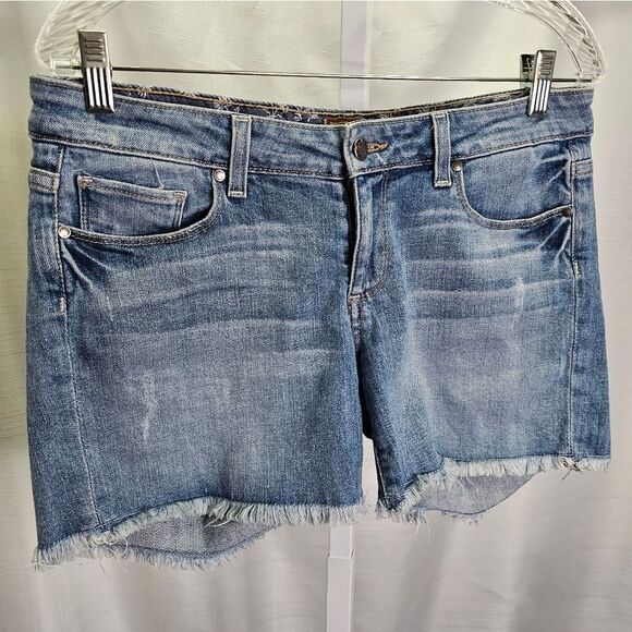 PAIGE Jimmy Jimmy Raw Hem Shorts Size 27 - Picture 4 of 9